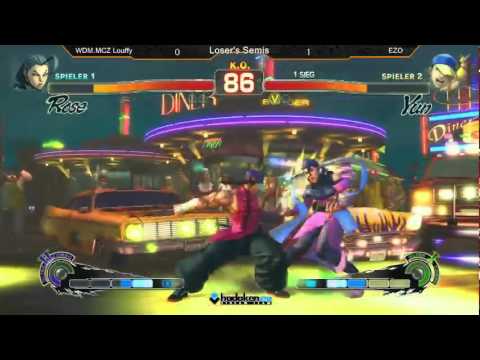 Road to EVO 2012 Europe / WDM.MCZ Louffy vs EZO / Losers Semis