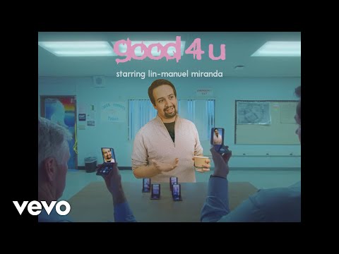 "good 4 u" but its sung by Lin-Manuel Miranda