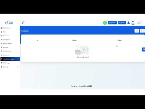 Customer Support via Pickup&Delivery Panel: | step-by-Step Tutorial