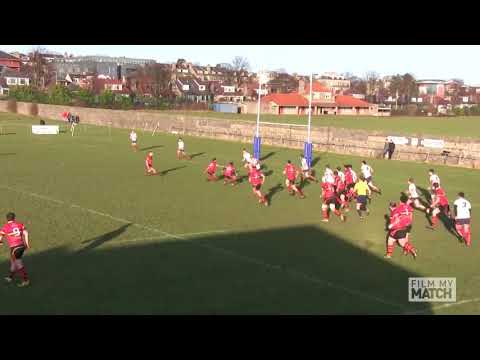 Aberdeen Rugby vs Stewart's Melville 27Jan18 1st half