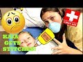 KAIA gets STITCHES! LATE night TRIP to the EMERGENCY ROOM! The TOYTASTIC Sisters. BIG OUCH!