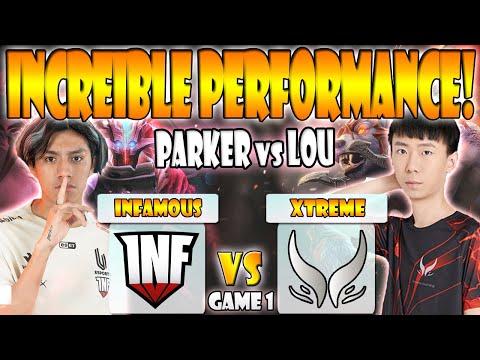 INFAMOUS VS XTREME GAMING BO3[GAME 1]PARKER VS PAPARAZI-THE INTERNATIONAL 2022 LAST CHANCE QUALIFIER