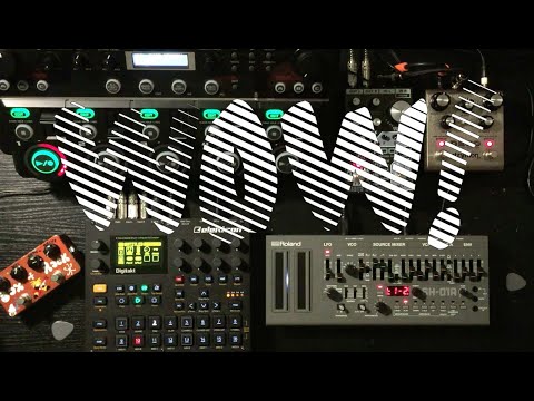 Wow! - Glitchy Breakbeat - Digitakt, RC505, SH01A, Deco, Rooms