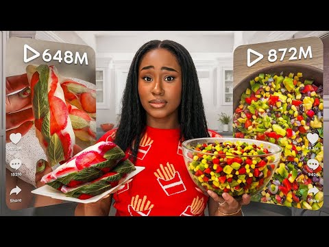 I Tested MOST VIEWED TikTok HEALTHY Recipes