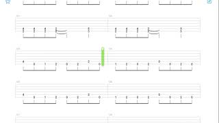How to play on guitar? Megadeth - 1000 Times Goodbye