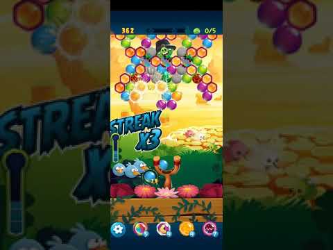Angry Birds Pop Bubble Shooter- Level 563 3 STARS NO BOOSTERS #angrybirdspopbubbleshooter