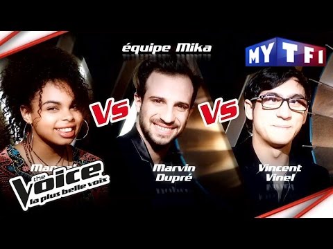 Manoha VS Marvin Dupré VS Vincent Vinel | The Voice France 2017 | Epreuve Ultime