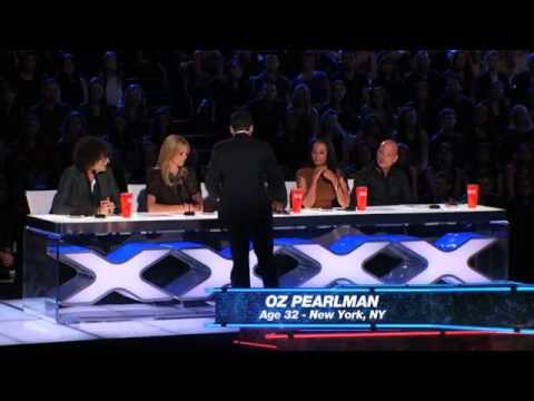 Oz Pearlman  Mentalist Gets reads Howar and Howie's minds America's Got Talent Snippet