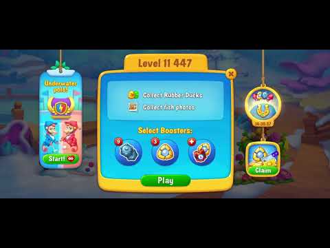 @Fishdom Level 11445 - 11448