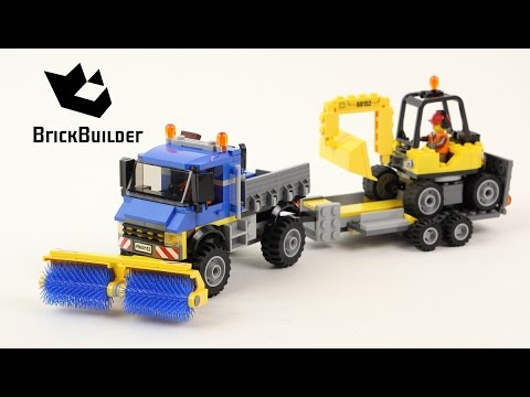 Vidéo LEGO City 60152 : Le déblayage du chantier