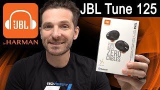 JBL by Harman Tune 125 TWS Wireless Bluetooth Earbuds Review and Unboxing