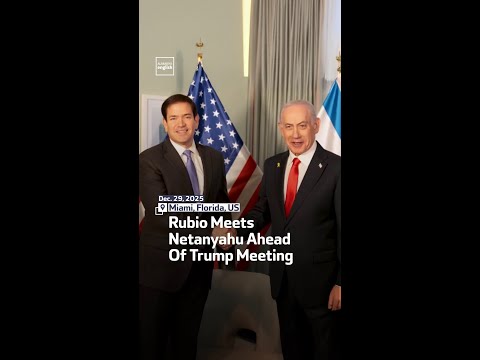 Rubio Meets Netanyahu Ahead Of Trump Meeting