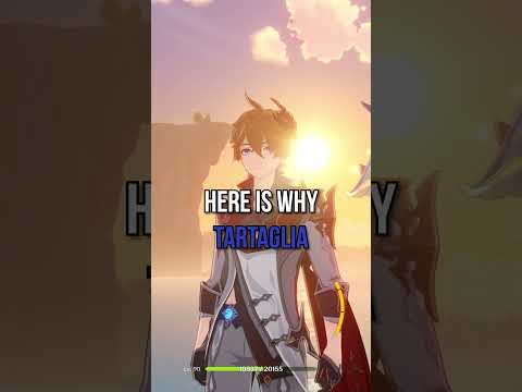 Why Tartaglia/Childe is one of the strongest S-tier characters in genshin impact! #shorts