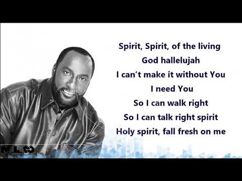 Luther Barnes - Spirit Fall Down (Lyric Video)