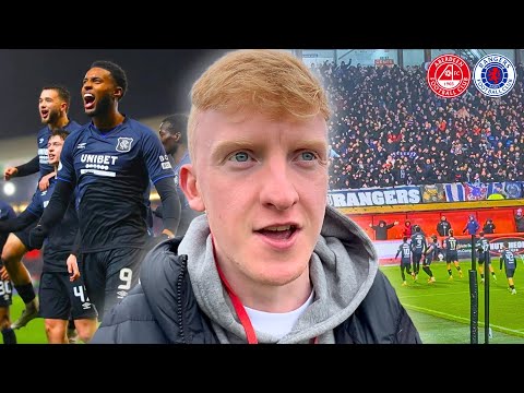 AWAY END ERUPTS as Rangers DISMANTLE Aberdeen!🔥