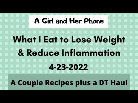What I Eat to Lose Weight & Reduce Inflammation | Two Recipes plus a Dollar Tree Haul