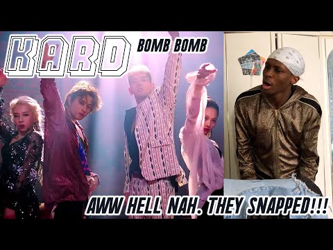 KARD - Bomb Bomb MV REACTION: SPILT MY WATER/WHY ARE BM & SOMIN WET?!?! 🤯💦💧