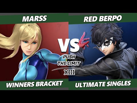 Push the Limit 13 - Marss (ZSS) Vs. red berpo (Joker) SSBU Ultimate Tournament