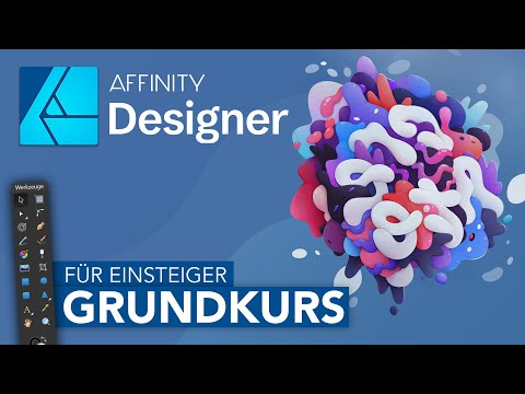 Affinity Designer (Basic Course for Beginners) German (Tutorial)