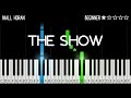 Niall Horan - The Show - EASY Piano Tutorial