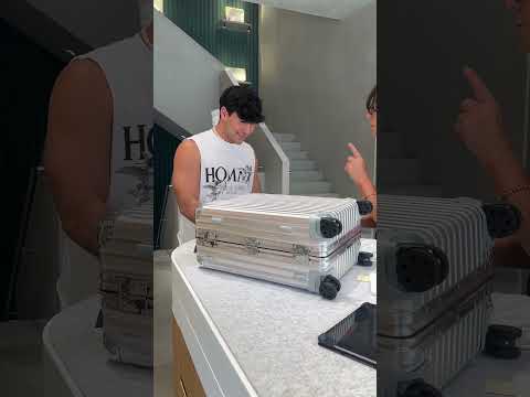 Spend 1250€ on a SUITCASE😰#Shorts