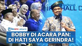 Tawa Pecah! Gubernur Bobby Minta Maaf Tak Ikut Yel-yel PAN: Di Hati Saya Gerindra Tetap Menang