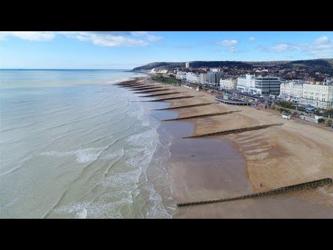 TRANQUIL SOUNDS OF THE SEA - A PEBBLE BEACH MODERATE WAVES - 8 hours dark screen sleep well 🙏🙏