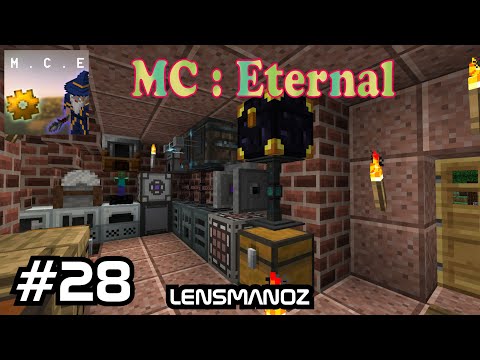Minecraft MC:Eternal - Ep 28 | Mining the Nether