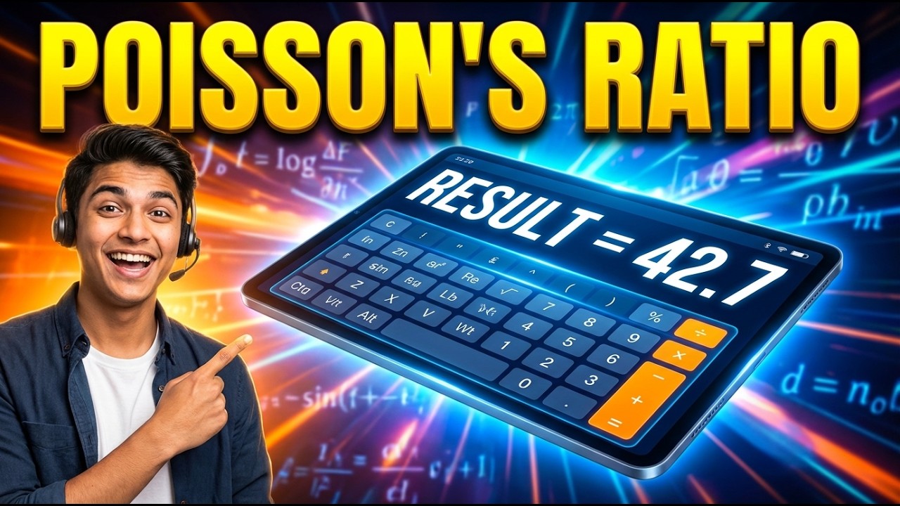 Poisson's Ratio Calculator