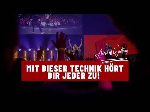 Mit dieser Technik hört dir jeder zu!