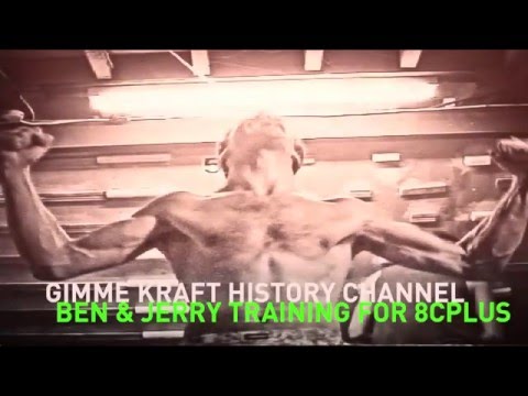 Gimme Kraft History Channel: Ben Moon & Jerry Moffatt training for 8c+