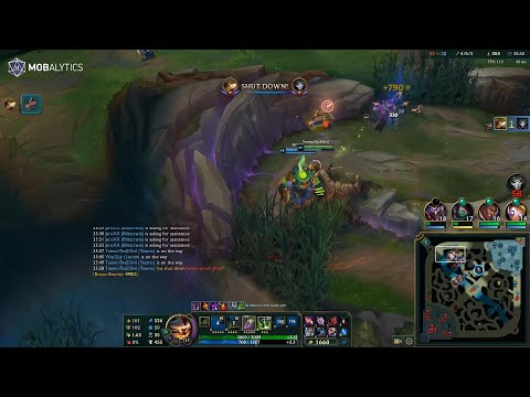 Teemo vs. Jhin: The Ultimate Sneaky Assassination! #leagueoflegends #teemo #teemotop #lol