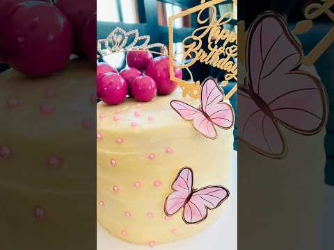 Butterfly cake 🦋🎂 🤪|#cake #homemade