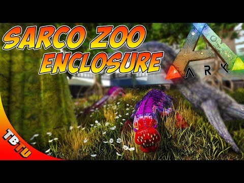 FULLY MUTATED SARCO AND SWAMP ENCLOSURE! Ark Survival Evolved Mutation Zoo