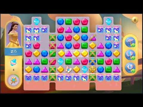 Disney Princess Majestic Quest Level 104 - NO BOOSTERS + FULL STORY 👸 | SKILLGAMING ✔️