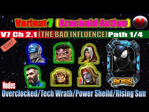Variant 7 Ch 2.1 Path 1/4 (Initial Completion) - Marvel Contest of Champions