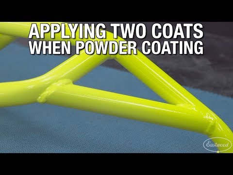 How to apply two coats powder coating