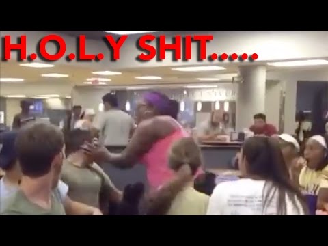 BLACK GIRL SLAPS THE SOUL OUT OF AN ASSHOLE