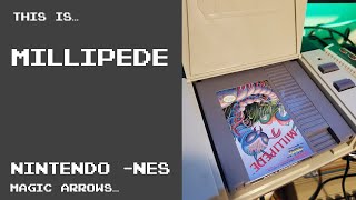 This is Millipede for the NES