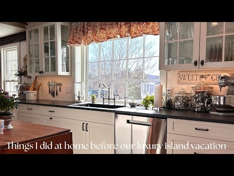 Prepping our home for a House Sitter and then we hopped on a plane (DIY & Travel Tips)