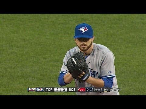 TOR@BOS: Hutchison lässt einen Run über 5 2/3 Frames zu