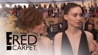 Rooney and Kate Mara Rock Sexy Gowns at 2016 SAG Awards | Live From the Red Carpet | E! News