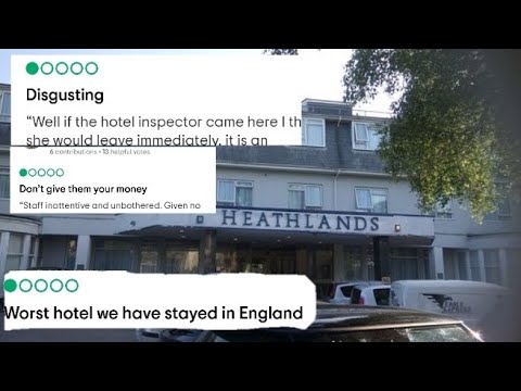 WORST RATED HOTEL Reviewed!! We stay at The Heathlands hotel, Bournemouth