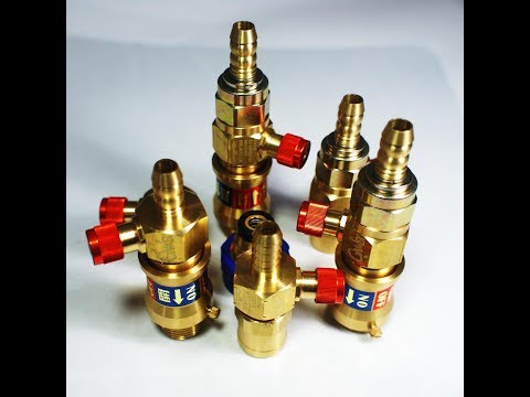 GAS FLOW AUTOMATIC SHUT-OFF VALVE