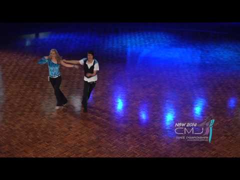 2014 CMJ Championships - Zac Skinner & Kylie Davey - West Coast Swing Cabaret Winners