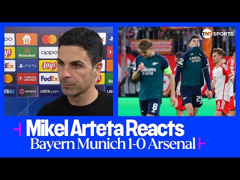 "GUTTED DRESSING ROOM" ???? | Mikel Arteta | Bayern Munich 1-0 Arsenal | UEFA Champions League