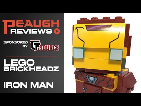 Video Review - LEGO BrickHeadz IRON MAN