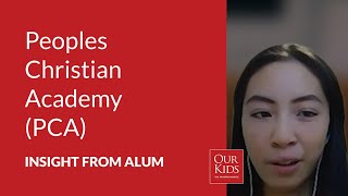Peoples Christian Academy (PCA), Alumnus Video Review from Allison Lam