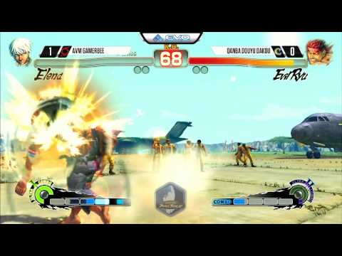 Gamerbee (Elena) vs Dakou (Evil Ryu) - EVO 2015 USF4 - 720p/60fps