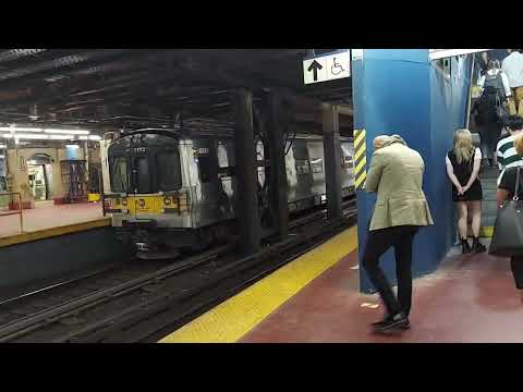 Penn Station (Construction) from LIRR Platform to 1,2,3 Train Entrance